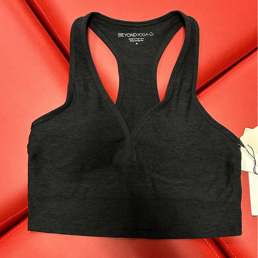 Spacedye spirited cropped tank
